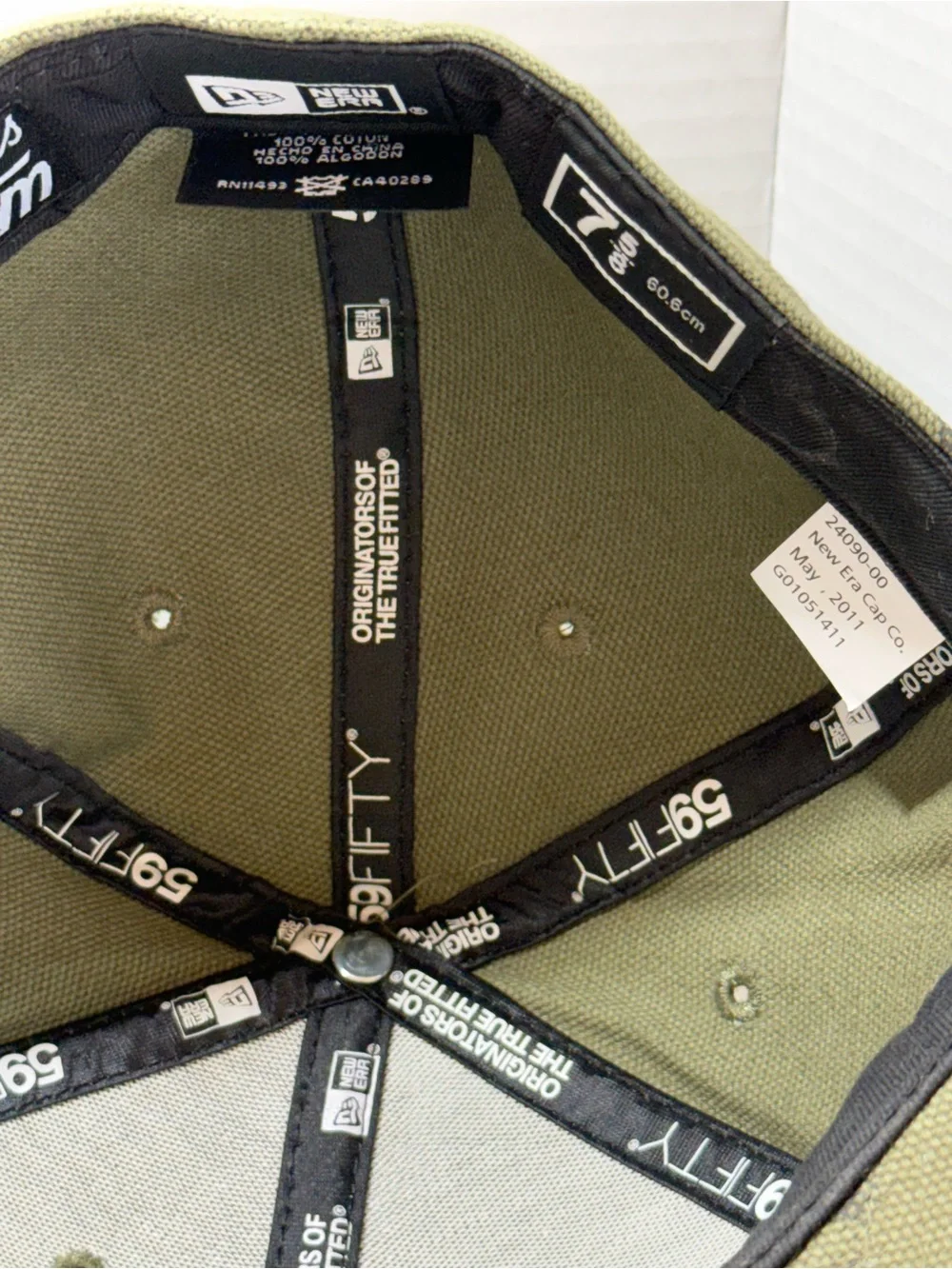 Us Versus Them Crosscut Logo New Era 59fifty  ‘Camo’ Streetwear Brand LA